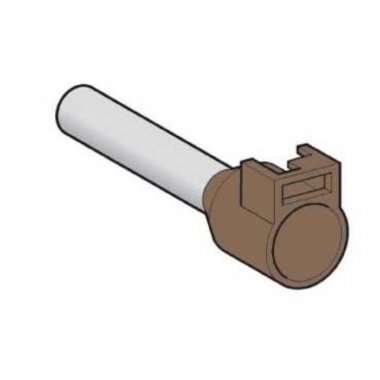 Embout de cablage - R�p�rable - 10 mm� - Brun - Schneider electric DZ5CA102