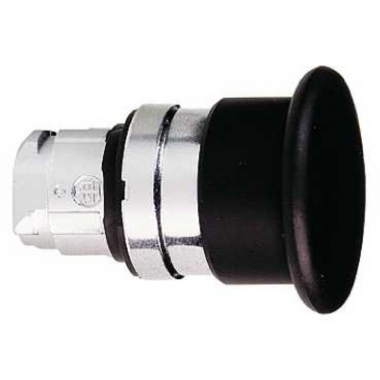 T�te arr�t d'urgence - Coup de poing - D40 - Noir - Schneider ZB4BC2