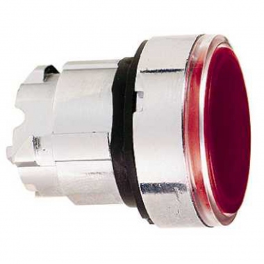 T�te Bouton Poussoir - Lumineux - Affleurant - Bleu - CL - Schneider ZB4BW34