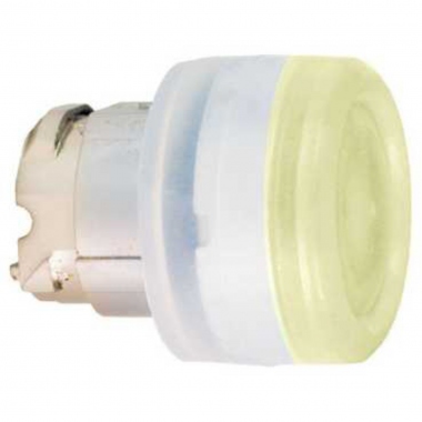 T�te Bouton Poussoir - Lumineux - Capuchonn� - Bleu - Schneider ZB4BW563