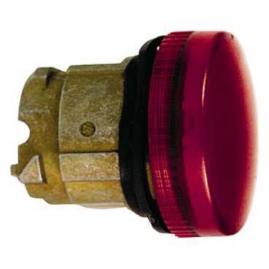 T�te - Pour voyant � LED - Rouge - Schneider ZB4BV043