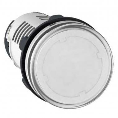 voyant rond - D=22 - incolore - LED int�gr�e - 230V - Schneider electric XB7EV07MP