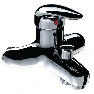 Mitigeur - Bain / Douche - R�novation - M�le 15 x 21 - Entraxe variable 100 / 120mm - Delabie 2512