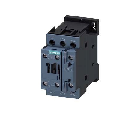 Contacteur Sirius - 17A - 3 p�les - 1F+1O - 24 AC - Siemens 3RT2025-1AB00