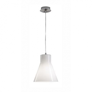 Luminaire suspendu - Aric Diana 1 - E27 - Diamtre 230 mm - Opale - Sans lampe - Aric 4176
