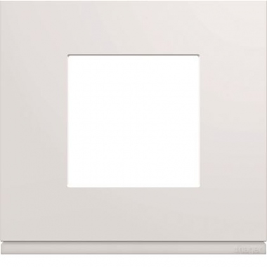 Plaque - 1 poste - Pure - Hager Gallery WXP0002