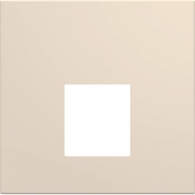 Enjoliveur - Prise RJ45 - 2 modules - Dune - Hager Gallery WXD202D