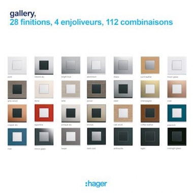 Support 2 Modules - Hager Gallery WXA450