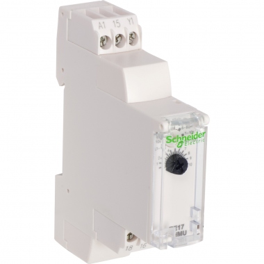 Relais temporis� - Harmony Time - Bi-fonction - 1OF - 24 � 240V AC/DC - Schneider electric RE17RHMU