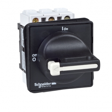 Sectionneur - Tesys vario - 25A - 3 P�les - Poign�e noire - Cadenassable - Schneider electric VBD0