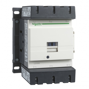 Contacteur Tesys D - 115A - 3 P�les - 1F+1O - 230V AC - Schneider electric LC1D115P7