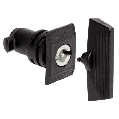Serrure avec insert double barre (3mm) - Thalassa PLM - Schneider electric NSYCDBPLM