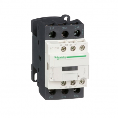 Contacteur Tesys D - 32A - 3 P�les - 1F+1O - 24VCA AC - Schneider electric LC1D32B7