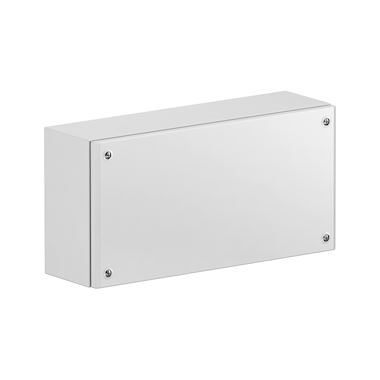 Boite acier - Spacial SBM - 150 x 150 x 80 mm - Couvercle plein - Schneider electric NSYSBM15158
