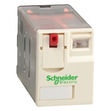 Relais miniature - Zelio relay RXM - 12A - 4OF - 230V AC - Schneider electric RXM4AB1P7