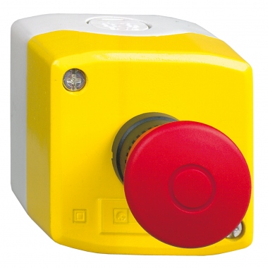Bo�te � bouton - Harmony XALK - Coup de poing - 1O - Schneider electric XALK198