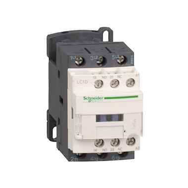 Contacteur Tesys D - 12A - 3 P�les - 1F+1O - 24V DC - AC3 - BC - AP - Schneider electric LC1D12BL