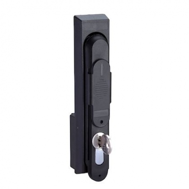 Poign�e avec serrure � cl� 405 - Version NSYPLM108/T - Schneider electric NSYTEL405PL