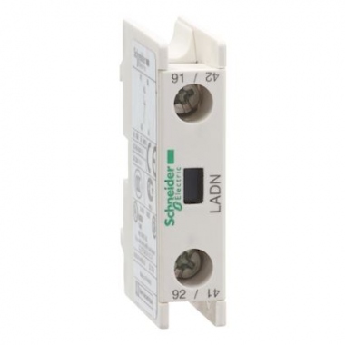 Bloc contacts auxiliaires - Pour TeSys D et F - 1F - A Vis - Schneider electric LADN10