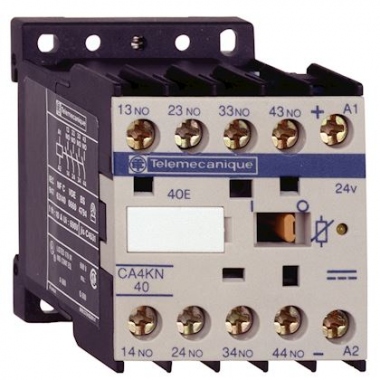 Contacteur auxiliaire K - Tesys - 10A - 3F+1O - 24V DC - BC - Schneider electric CA4KN31BW3
