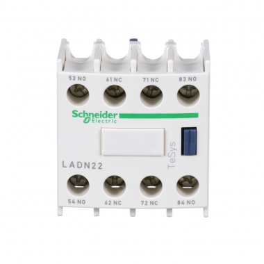 Bloc contacts auxiliaires - Tesys D - 2O+2F - Borne � vis - Schneider electric LADN22