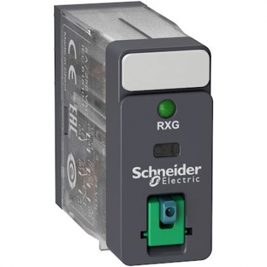 Relais miniature - Zelio relay RXG - 5A - 2OF - 24V DC - Schneider electric RXG22BD
