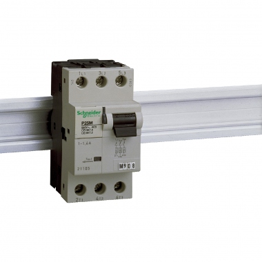 Disjoncteur moteur - P25M - 3 P�les - 6.3A - Schneider electric 21108