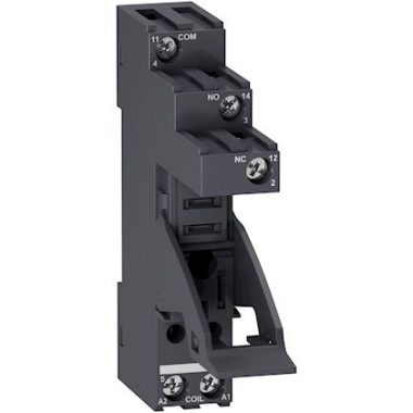 Embase - Pour relais RXG - 1OF - Borne � vis - Schneider electric RGZE1S35M