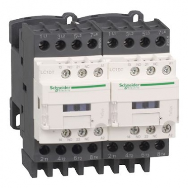 Contacteur inverseur - Tesys D - 25A - 4 P�les - 1F+1O - 48V AC - Schneider electric LC2DT25E7