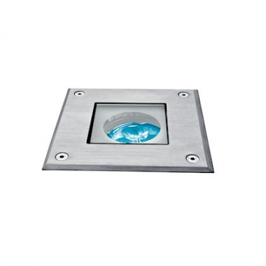 Applique de sol encastr�e - Aric Aquasol mini LED - 3W - Bleu - Carr� - Aric 5140