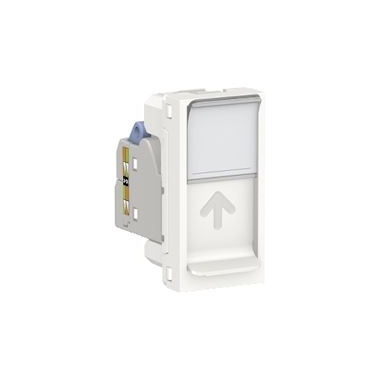 Prise RJ45 - 1 Module - CAT6 - FTP - Blanc - Schneider electric NU344718