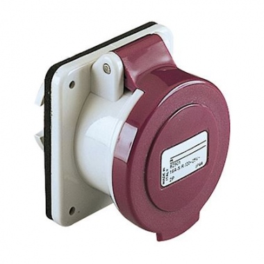 Socle de prise - Droit - Pratika - 16A - 2P - IP44 - Violet - Schneider electric 82901