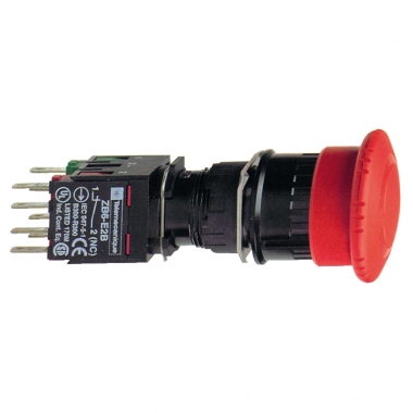 Arr�t d'urgence - Harmony XB6 - Coup-de-poing - Schneider electric XB6AS8349B