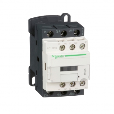 Contacteur Tesys D - 9A - 3 P�les - 1F+1O - 110V AC - A vis - Schneider electric LC1D09F7
