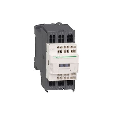 Contacteur Tesys D - 12A - 3 P�les - 1F+1O - 24V DC - AC-3 - AP - BR - Schneider electric LC1D123BD