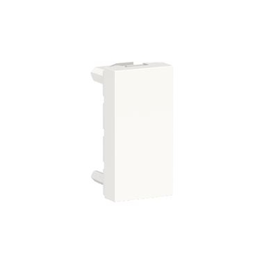 Obturateur - 1 Module - Blanc - Schneider Unica NU986518