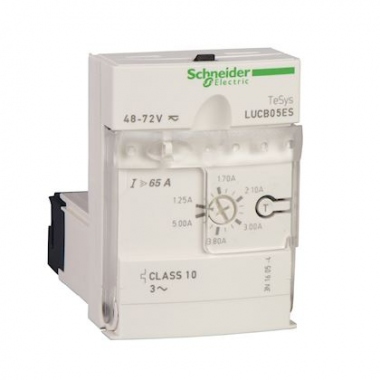 Unit� de contr�le avanc�e - LUCB - TeSys U - 3 � 12A - 24V DC - Schneider electric LUCB12BL