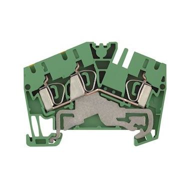 Bloc de jonction - A ressort - 4 mm� - Vert - Weidmuller 1770390000
