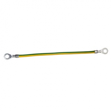 Tresse de masse - Longueur 130 mm - Section 6 mm� - Spacial SM - Schneider electric NSYEL136D6