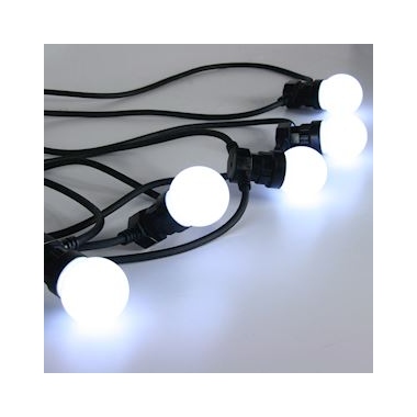 Guirlande � LED - Longueur 10 m�tres - Raccordables - 230V - Blanc - Festilight 50352-1-B0