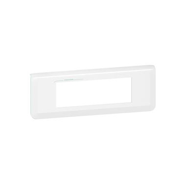 Enjoliveur - 6 Modules - Blanc - Antimicrobien - Legrand Mosaic 078726L