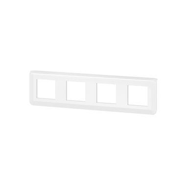 Enjoliveur - 4 x 2 Modules - Blanc - Legrand Mosaic 078808L