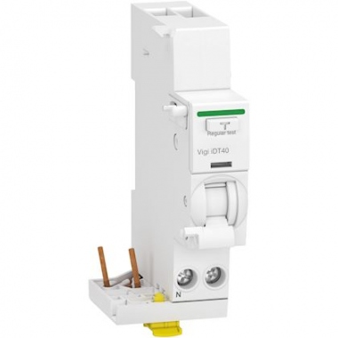 Module diff�rentiel Vigi - IDT40 - 2 P�les - 40A - 30 mA - Type ASI - Schneider Electric A9Y64640