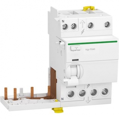 Module diff�rentiel Vigi - ITG40 - TDG - 4 P�les - 25A - 30 mA - Type ASI - Schneider Electric A9Y14725