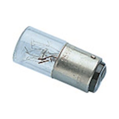 Lampe miniature - BA15D - 16 x 35 - 24 Volts - 5 Watts - Lot de 5 - Orbitec 117551