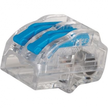 Borne de connexion - A leviers - 2 entr�es - 0.2 � 4 mm� - Boite de 500 - Bizline 103412