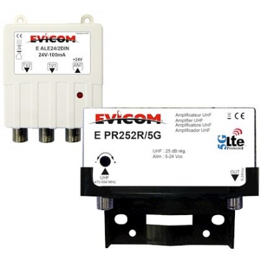 Kit pramplificateur LTE-5G (RED) - Evicom EKEV252R5G