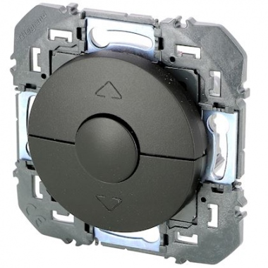 Interrupteur - Pour volets roulants - Noir - Legrand Dooxie 095272