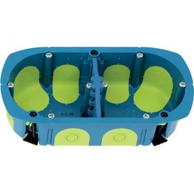 Boite encastrement - Multimat�riaux - Bizline RIGID BOX - 2 Postes - Profondeur 40 mm - Bizline 511240