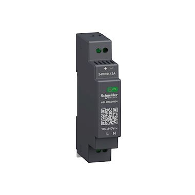 Alimentation � d�coupage - Modicon ABL - 100 � 240V AC vers 24V DC - 0.4A - Schneider electric ABLM1A24004